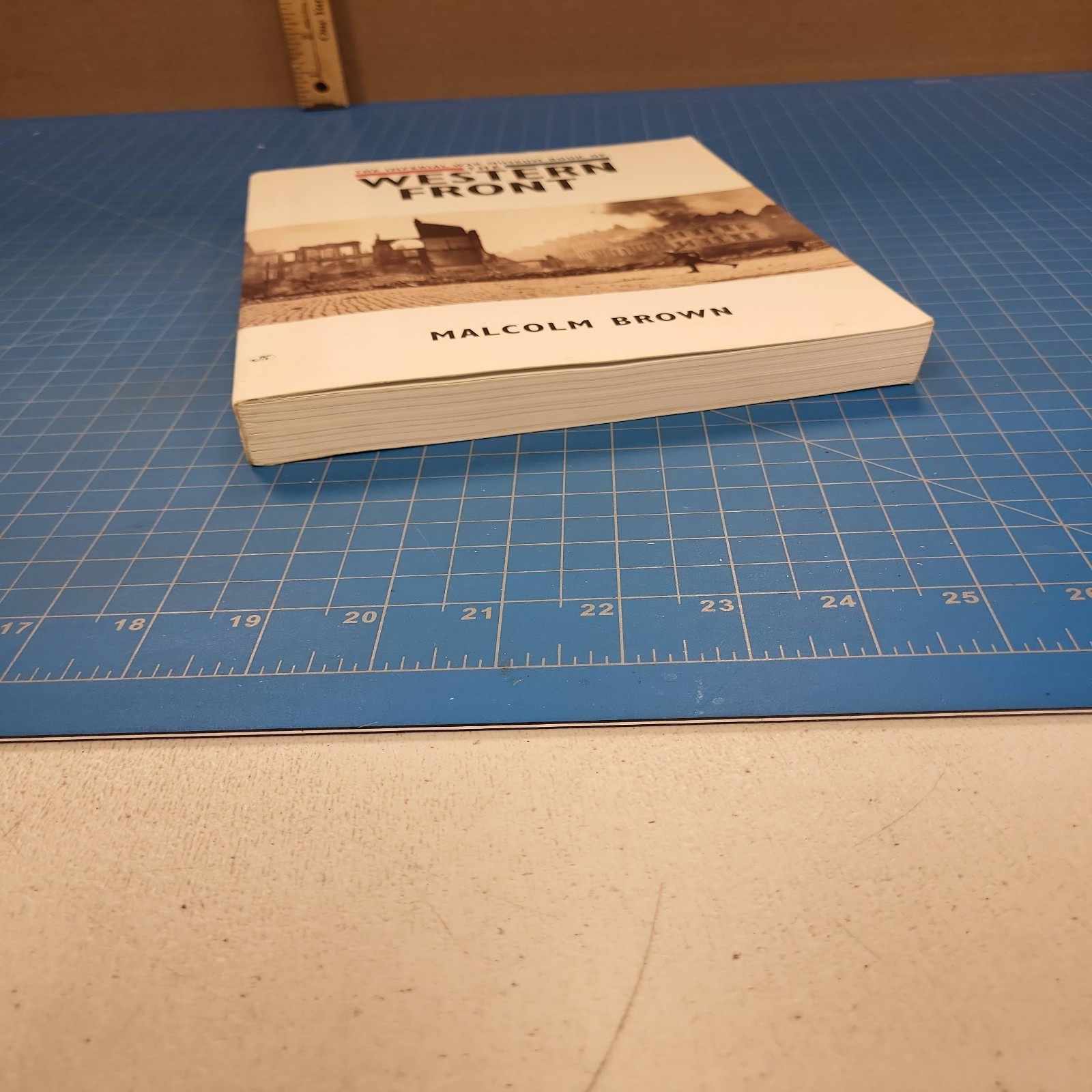 Imperial War Museum Book Western Front Malcolm Brown WW1 History 1993 Edition