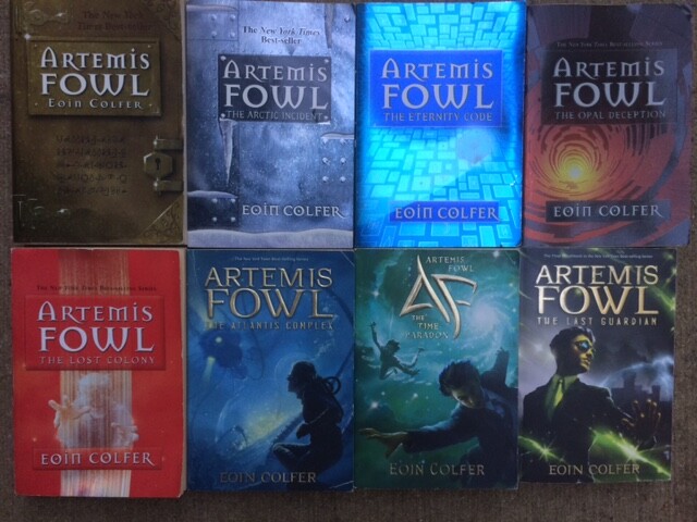 Artemis Fowl Complete Series 1-8 Set Colfer 1 2 3 4 5 6 7 8 PB Lot Atlantis Opal