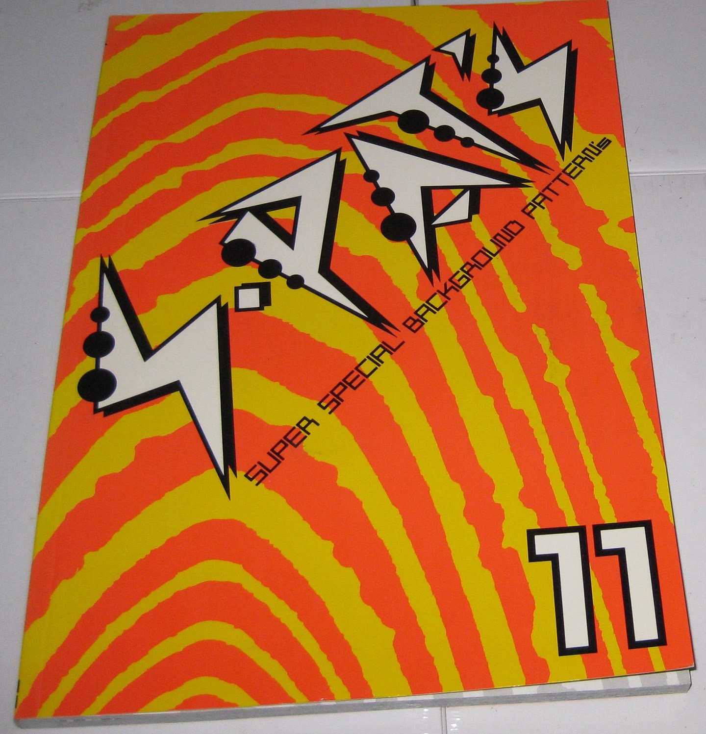 SPAT&rsquo;s super special background patterns 11, 8.25 in. X 11.75 in. mint condition