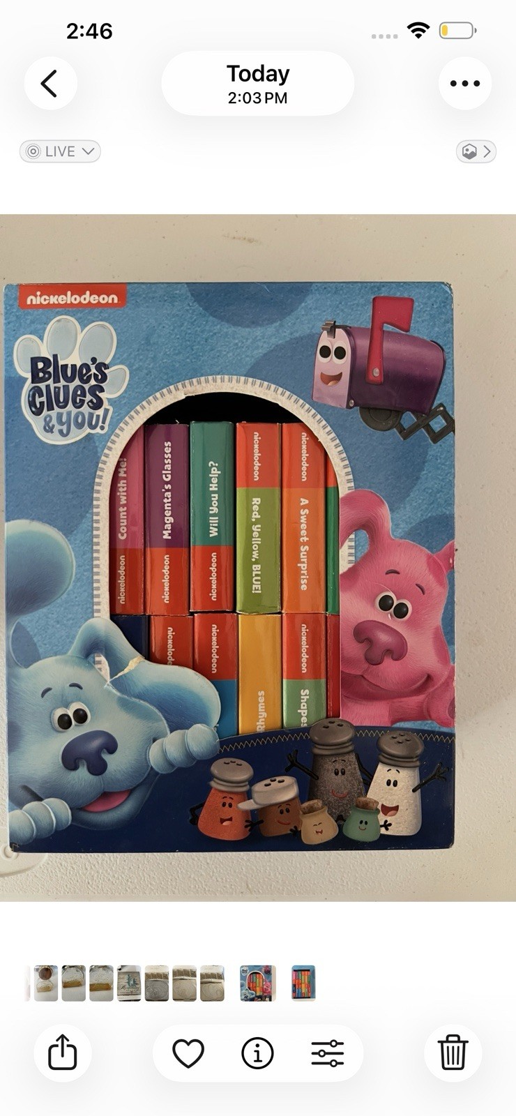 Nickelodeon Blue&rsquo;s Clues and You! [12 Board Books]