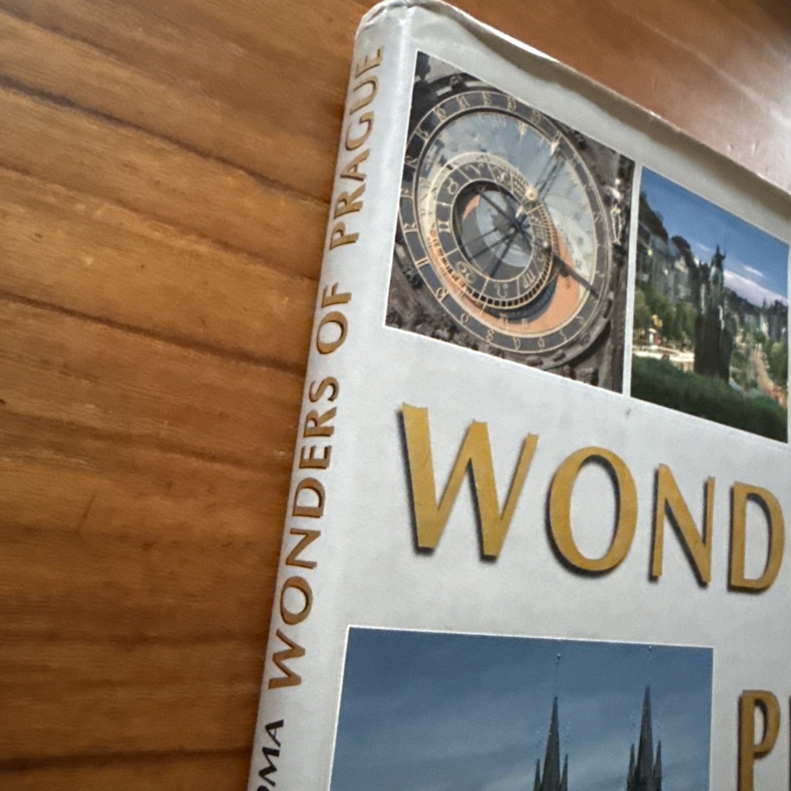 Wonders of Prague Hardcover Picture Book Czech Republic