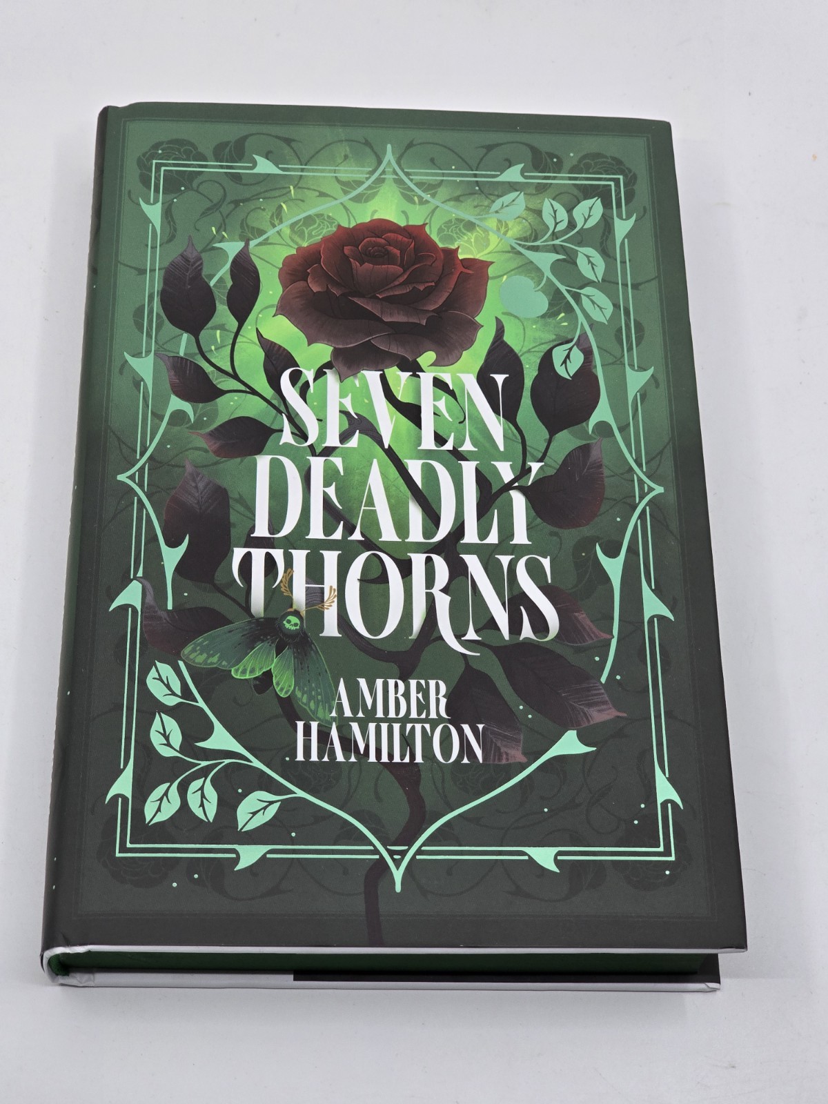 Seven Deadly Thorns Fairyloot Special Edition HC Amber Hamilton Sprayed Edges