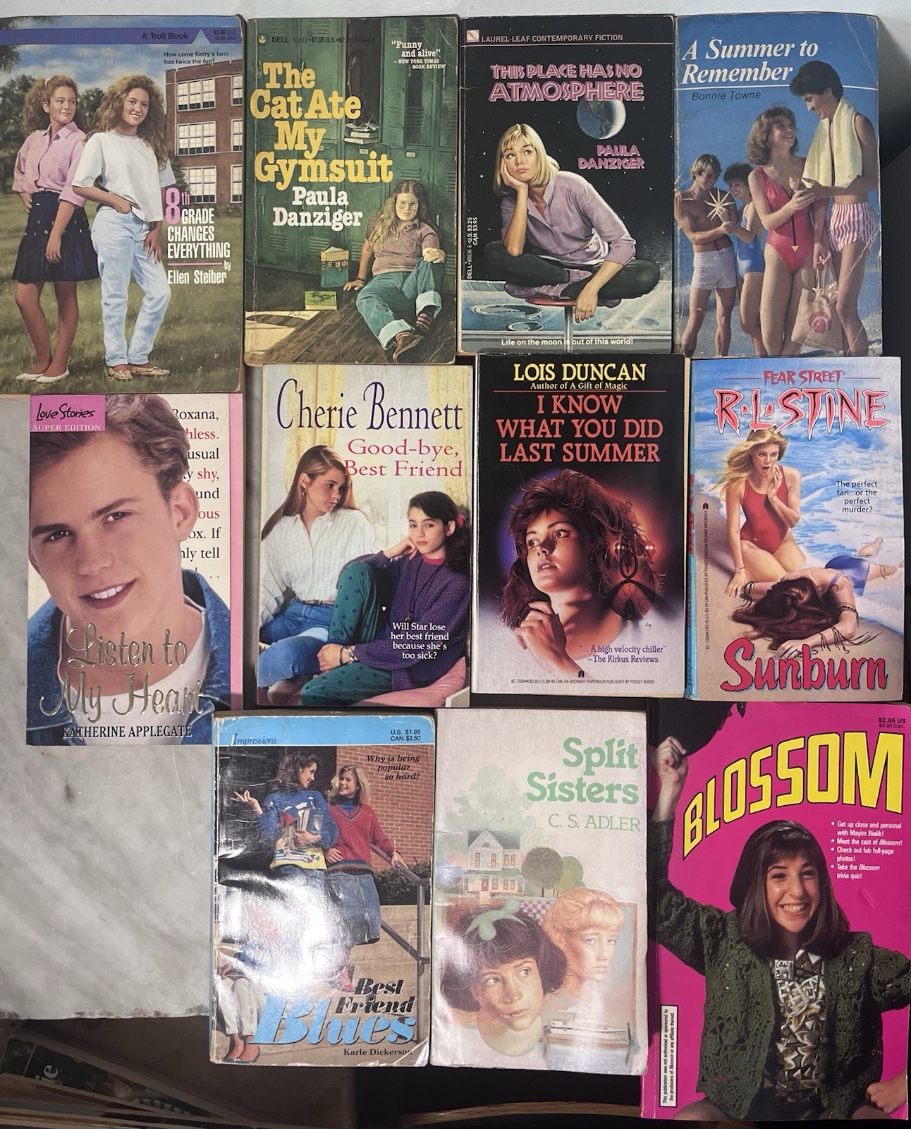 Various Books By Various Authors – Teenage/adolescent Focus