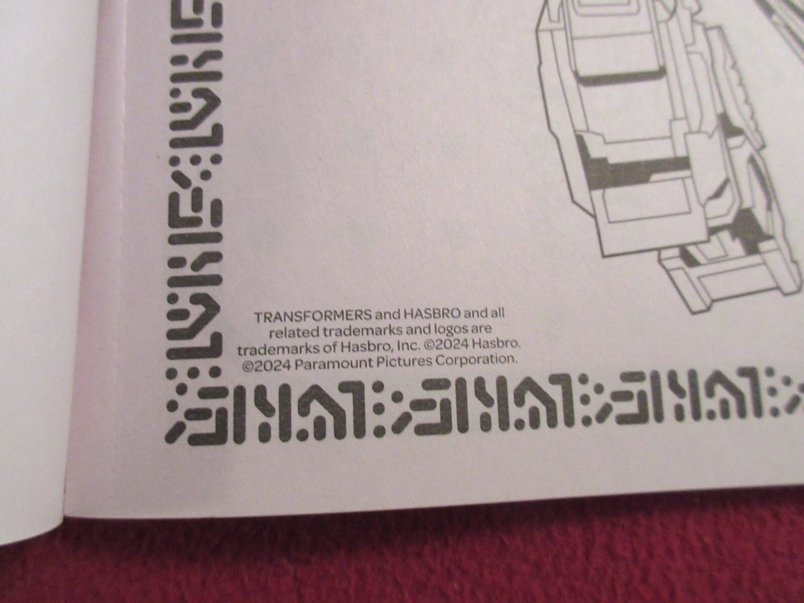 2023 Transformers One Jumbo Coloring & Activity Book – 80 Pages