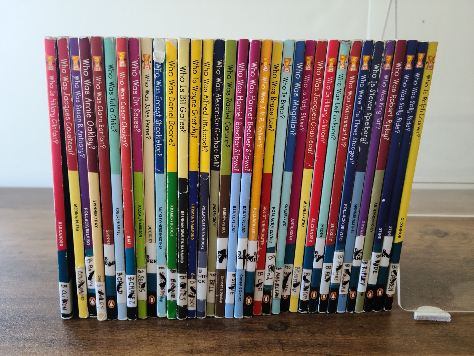 HUGE Lot 34 Who Was? Who HQ Series Is What Where Biography History Chapter Books