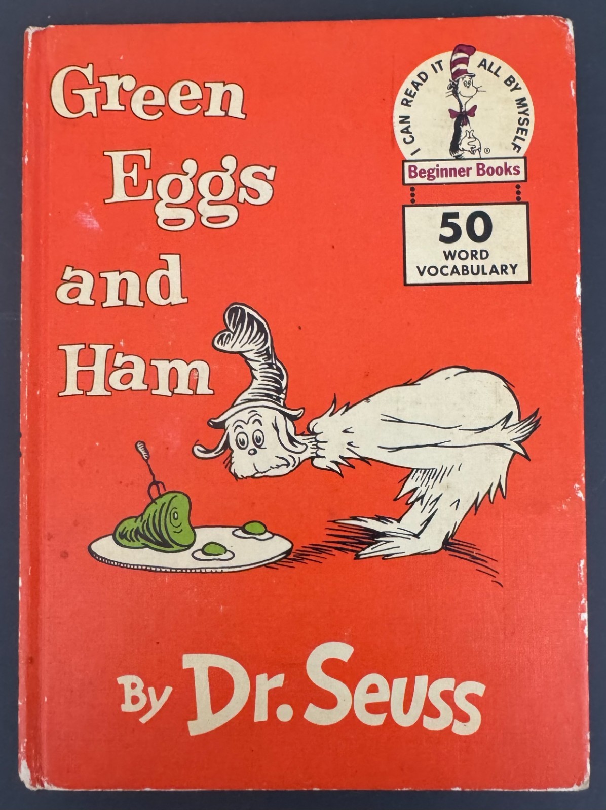 Green Eggs and Ham Dr. Seuss 1960 1st Edition Hardcover Beginner Books