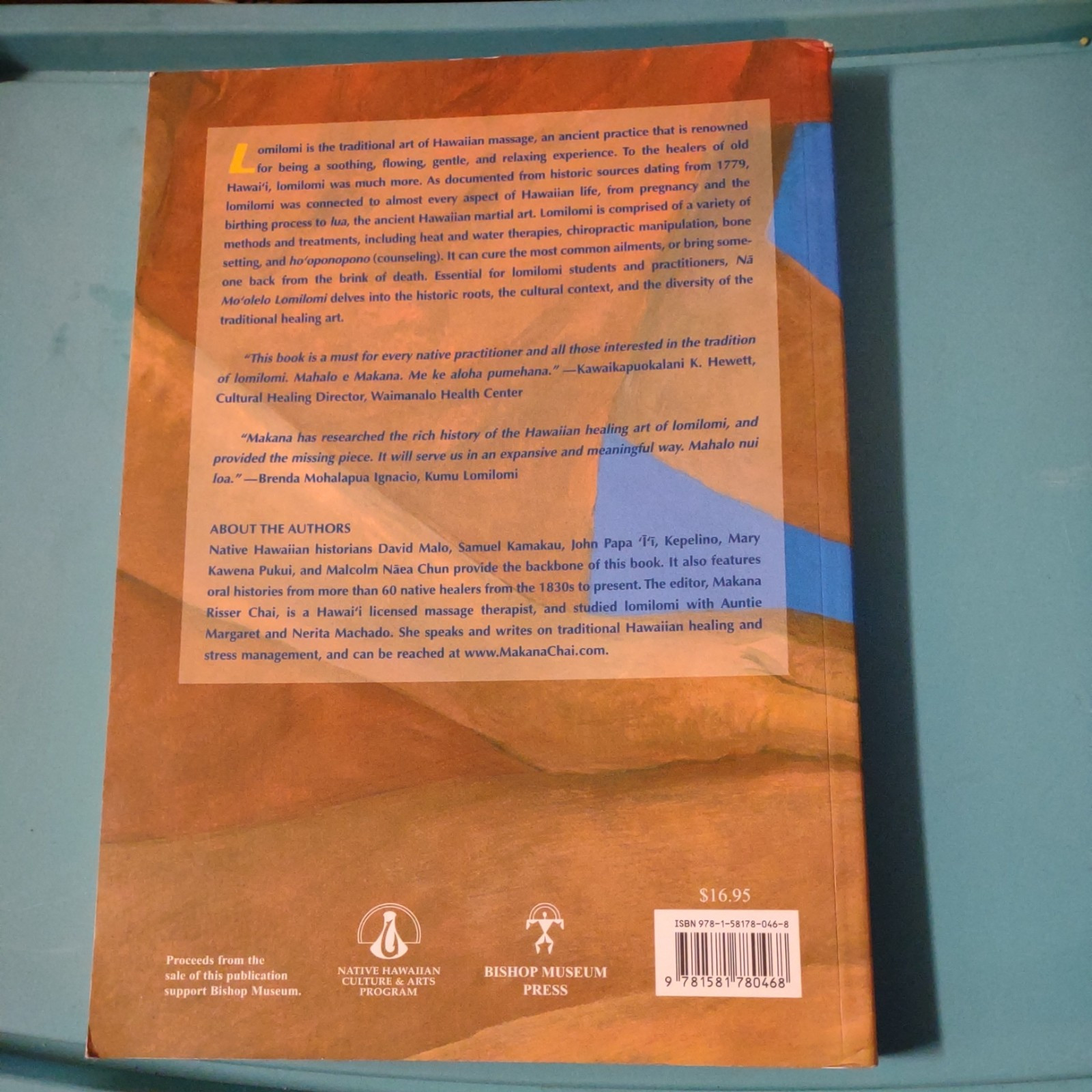 NA MO&rsquo;OLELO LOMILOMI: THE TRADITIONS OF HAWAIIAN MASSAGE By Makana Risser Chai