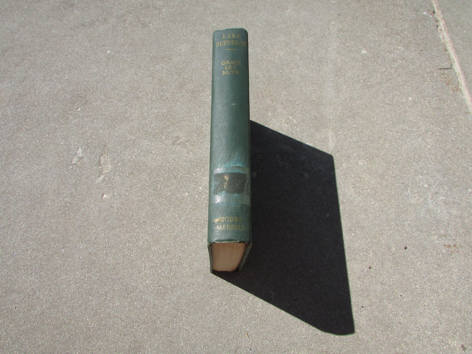 American Lake Series LAKE SUPERIOR Grace Lee NUTE 1944 Hardcover Illustrated