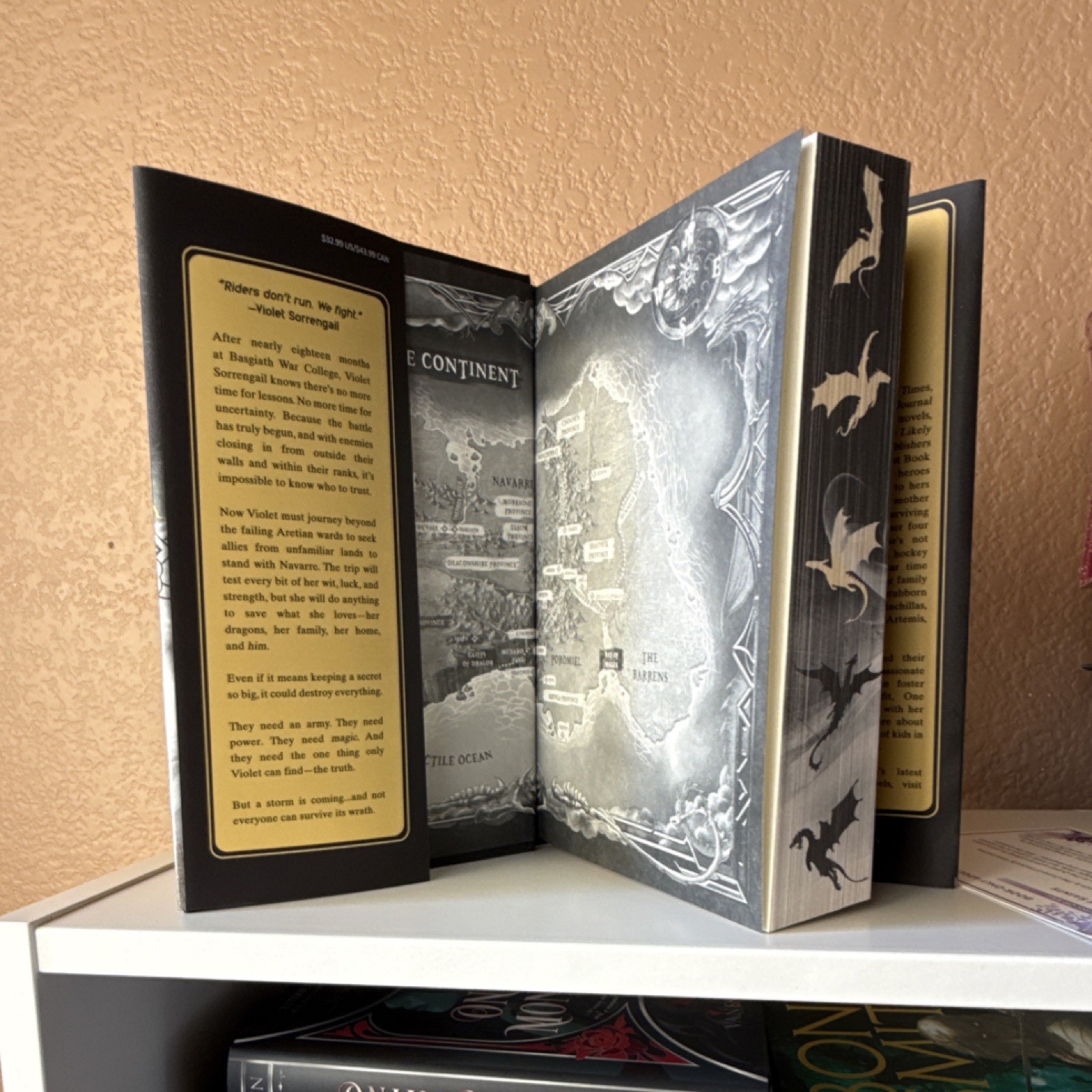 Entangled Publishing Onyx Storm Rebecca Yarros Hardcover Fantasy Empyrean Ser.