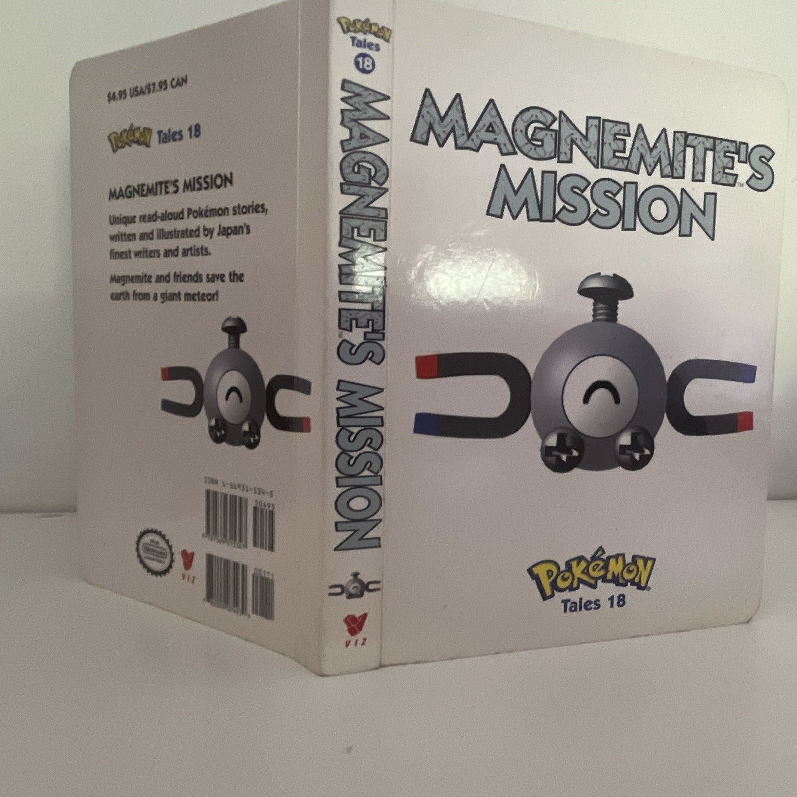 Pokémon Tales 18 Magnemite&rsquo;s Mission by Compilation VIZ Board Book