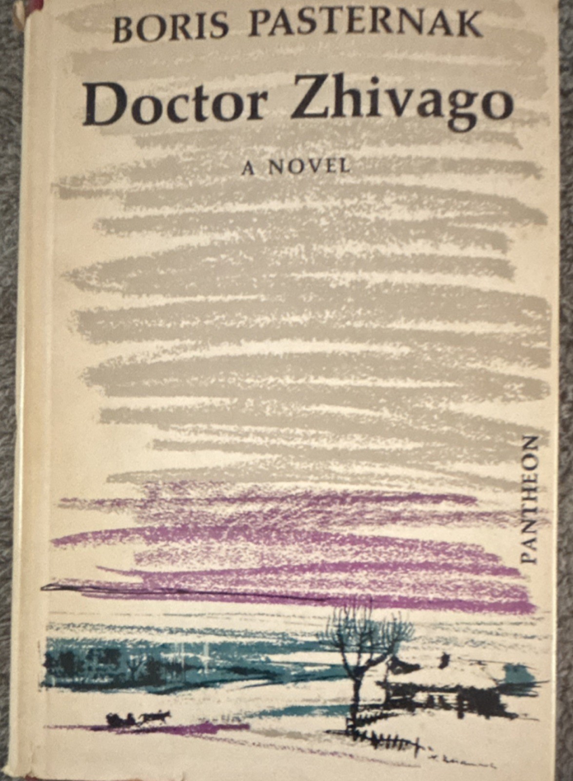 Boris Pasternak Doctor Zhivago (1958 Pantheon) Signed Hardcover w/ Dust Jacket