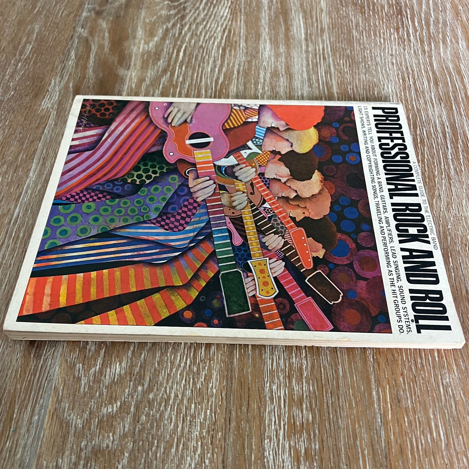 Professional Rock & Roll Herbert H. Wise 1967 First Edition Music Collier Books