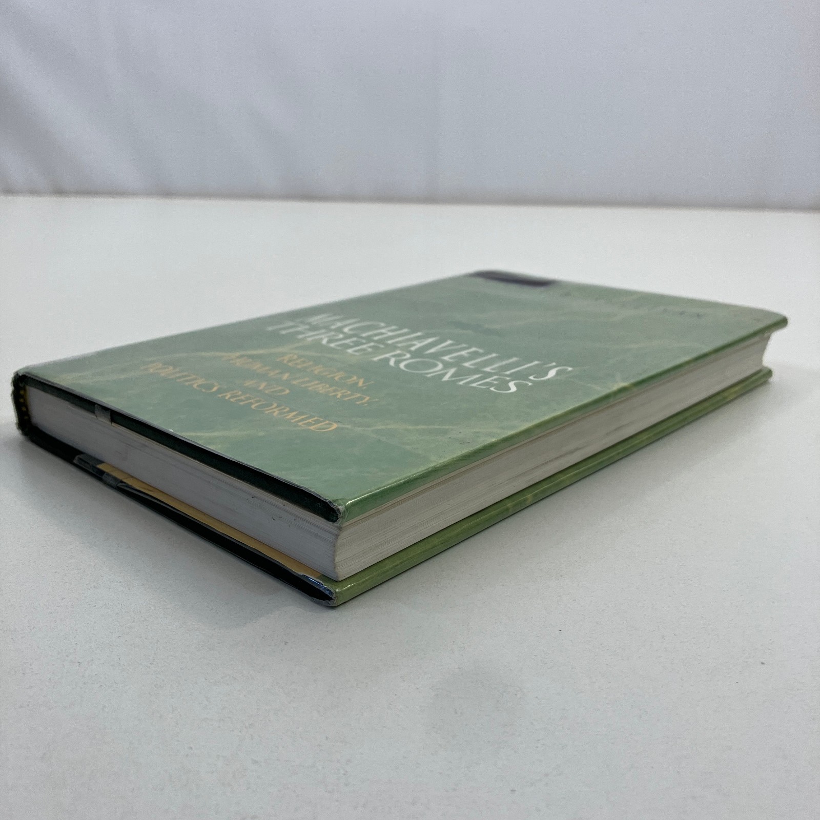 Machiavelli&rsquo;s Three Romes HCDJ 1996 Ex-Library Vickie Sullivan Religion Liberty