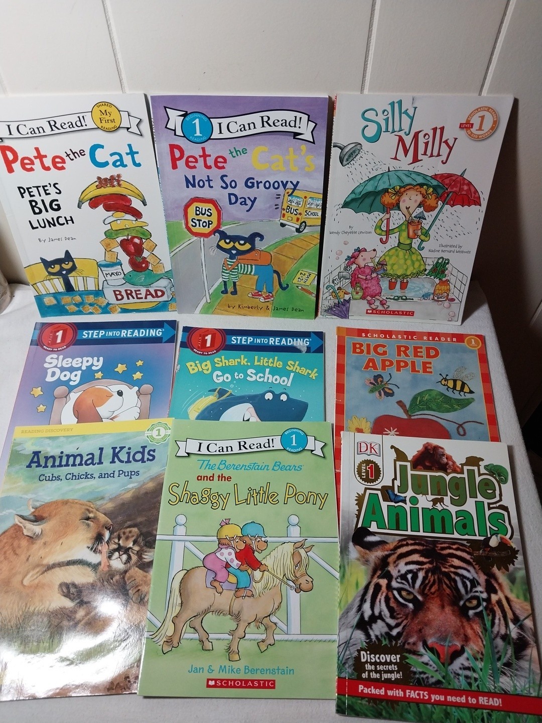 Lot 15 Level 1, 2, 3, 4 Reader Books Step Into Reading I Can Read Scholastic