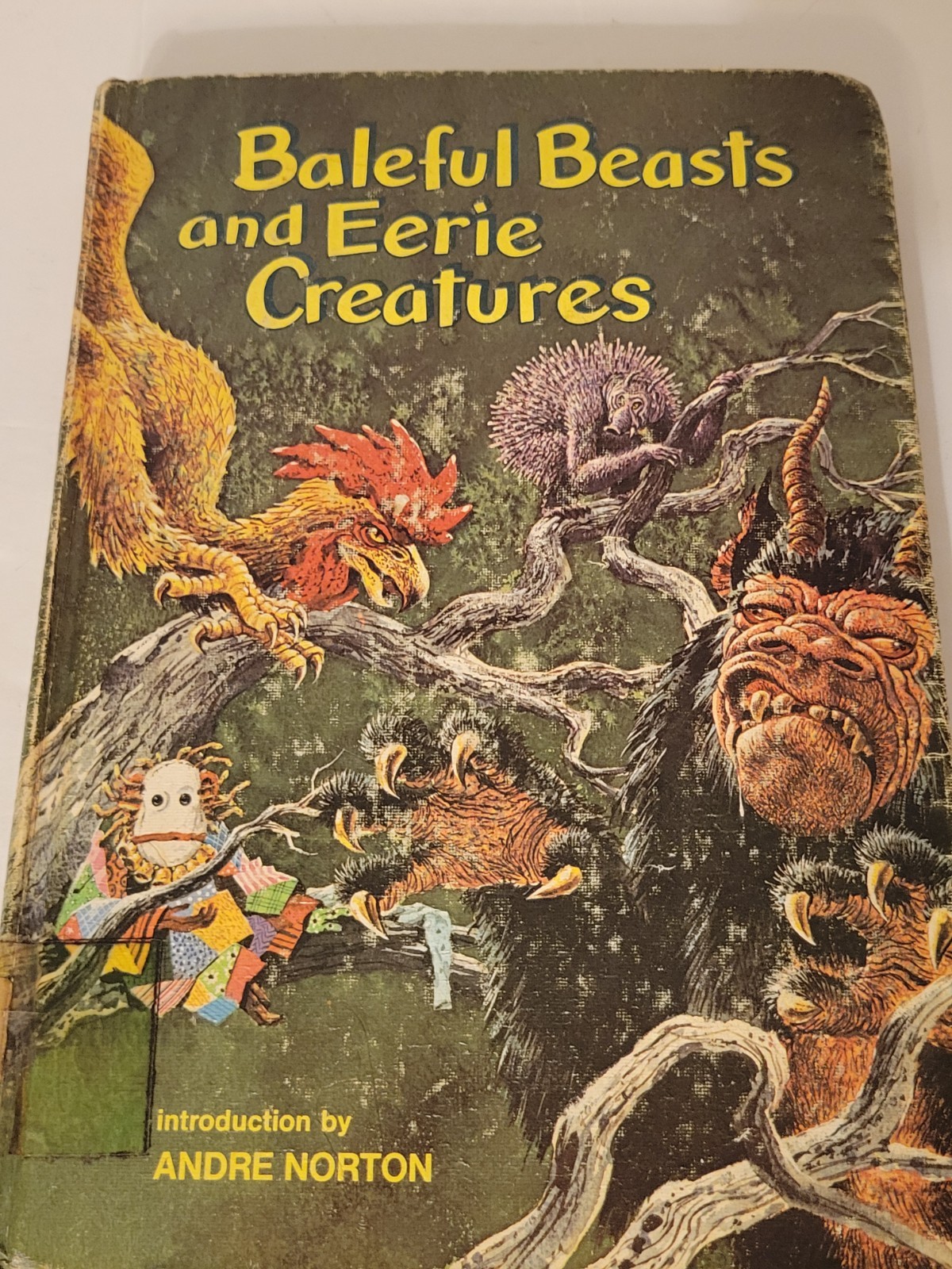 Baleful Beasts and Eerie Creatures (1st Ed 1976) FORMER LIBRARY ISSUED