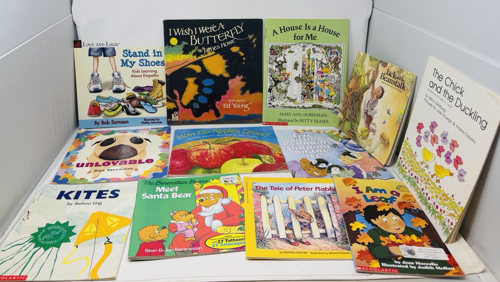 Children&rsquo;s Scholastic Picture Books Kids Paperback Storybook Storytime Lot of 12