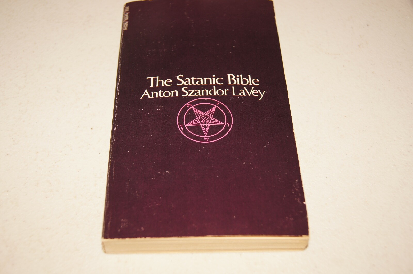 The Satanic Bible Anton LaVey OCCULT SATANISM 1st Ed 1st Printing 1969 Vintage