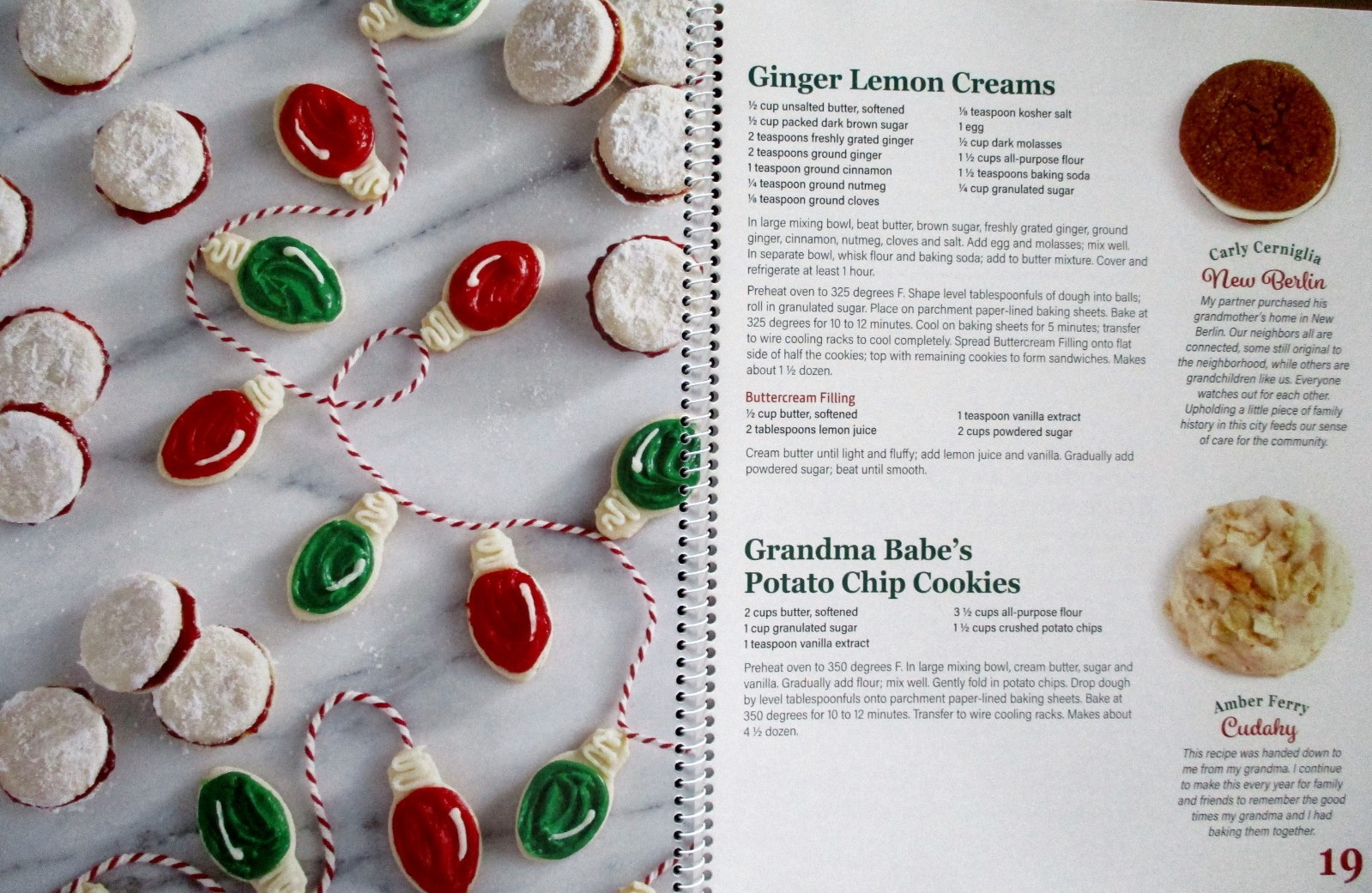 2022 WE ENERGIES CHRISTMAS COOKIE BOOK-HOMETOWN FAVORITES-Wisconsin Electric Co.