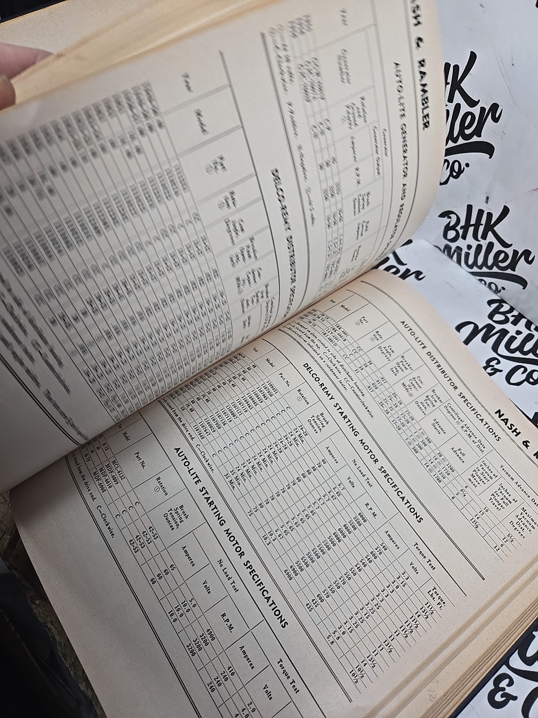 Motor&rsquo;s Auto Repair Manual 1958 HC