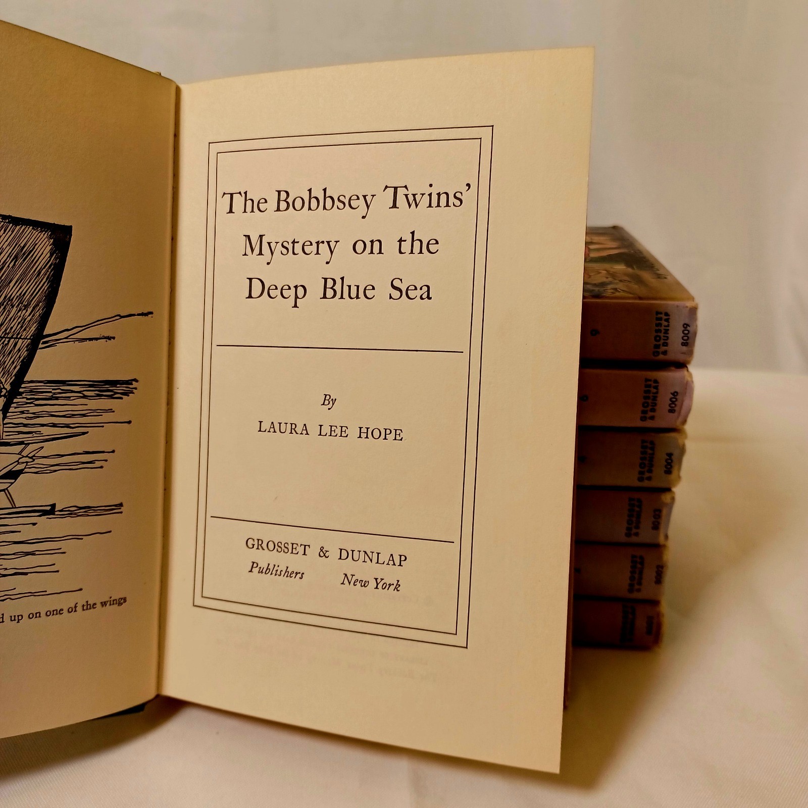 The Bobbsey Twins Book Lot Of 7 60&rsquo;s Originals #1-4,6,9,11