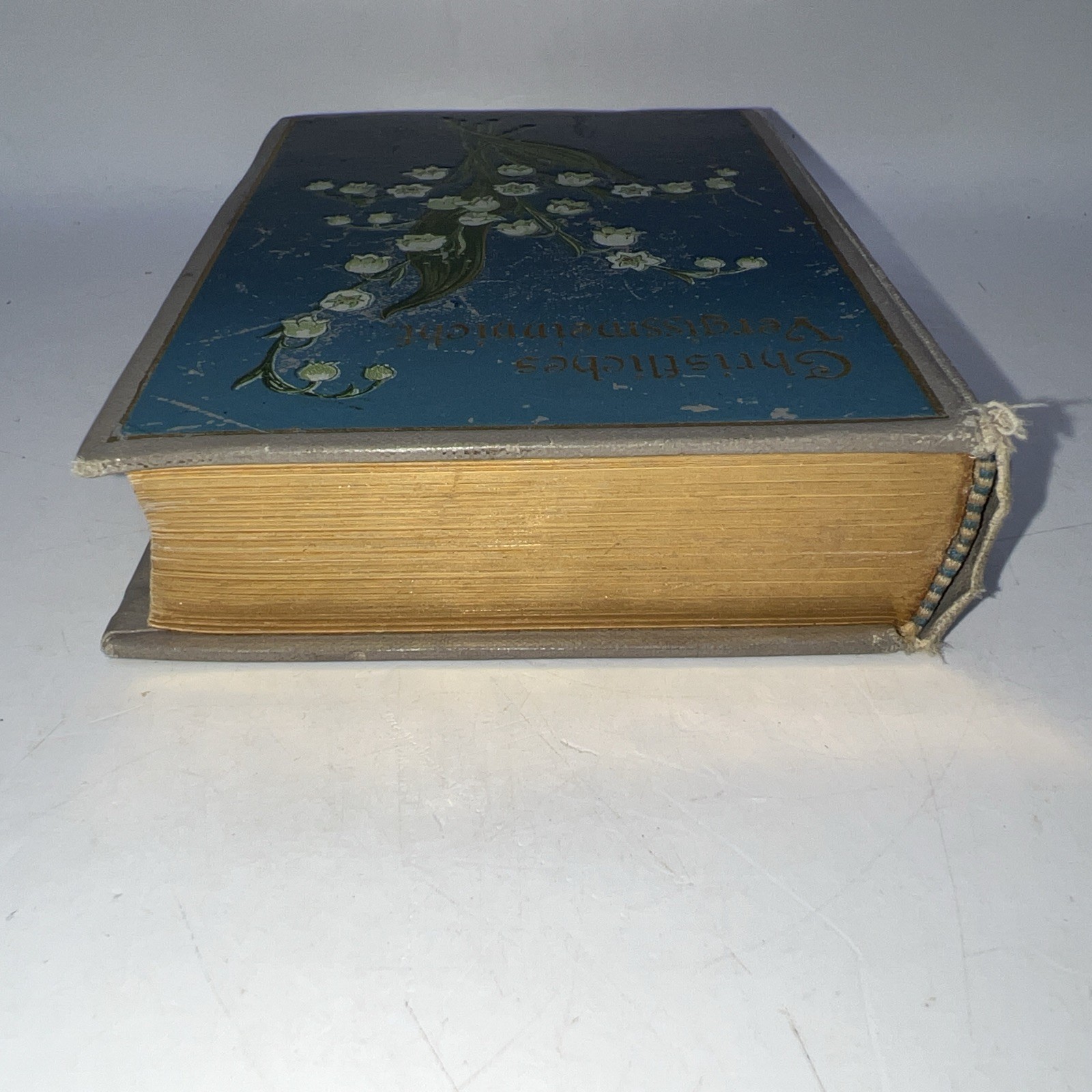 Vintage Forget Me Not German Prayer Book « Christliches Vergissmeinnicht »