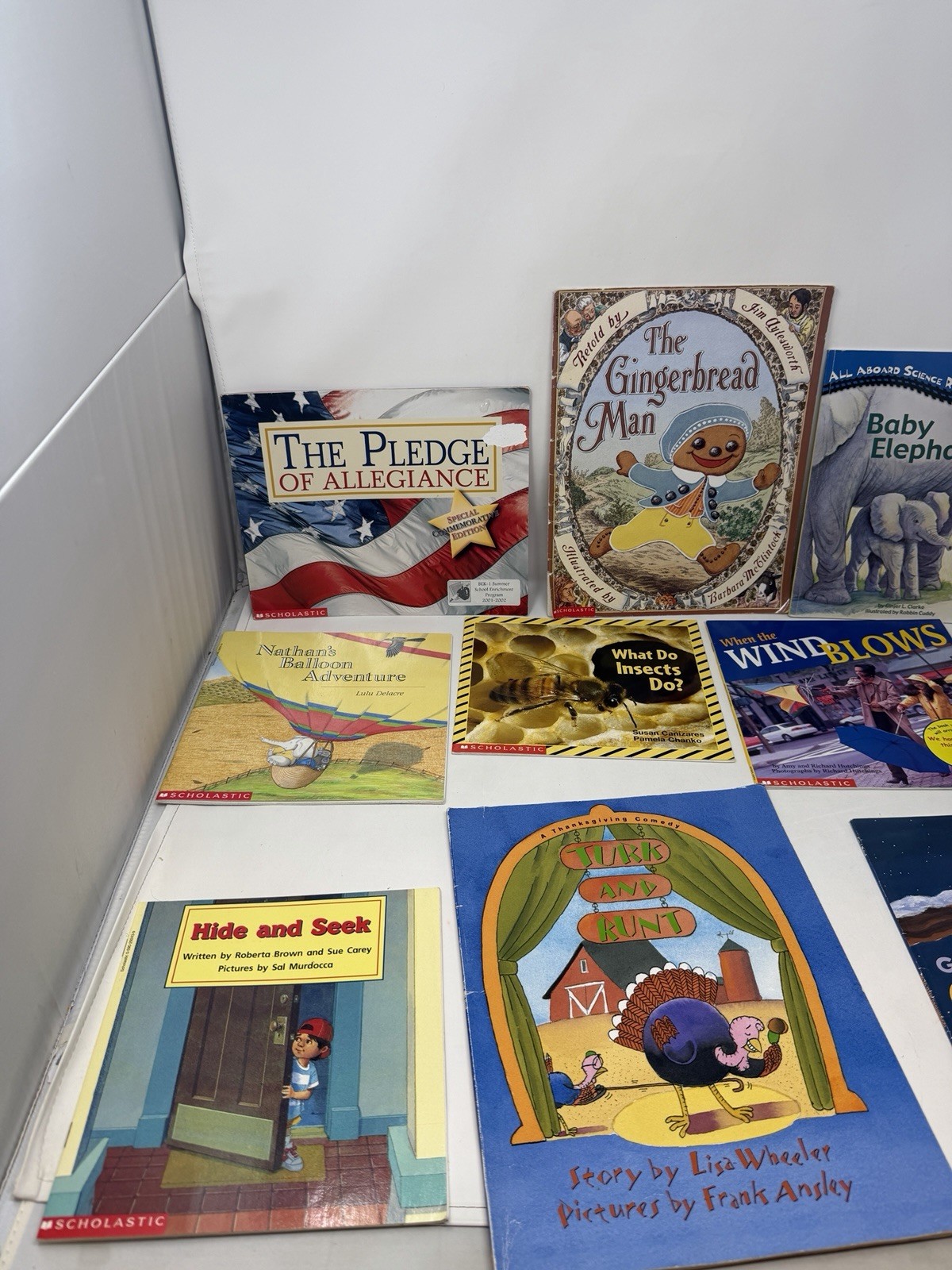 Children&rsquo;s Scholastic Picture Books Kids Paperback Storybook Storytime Lot of 12