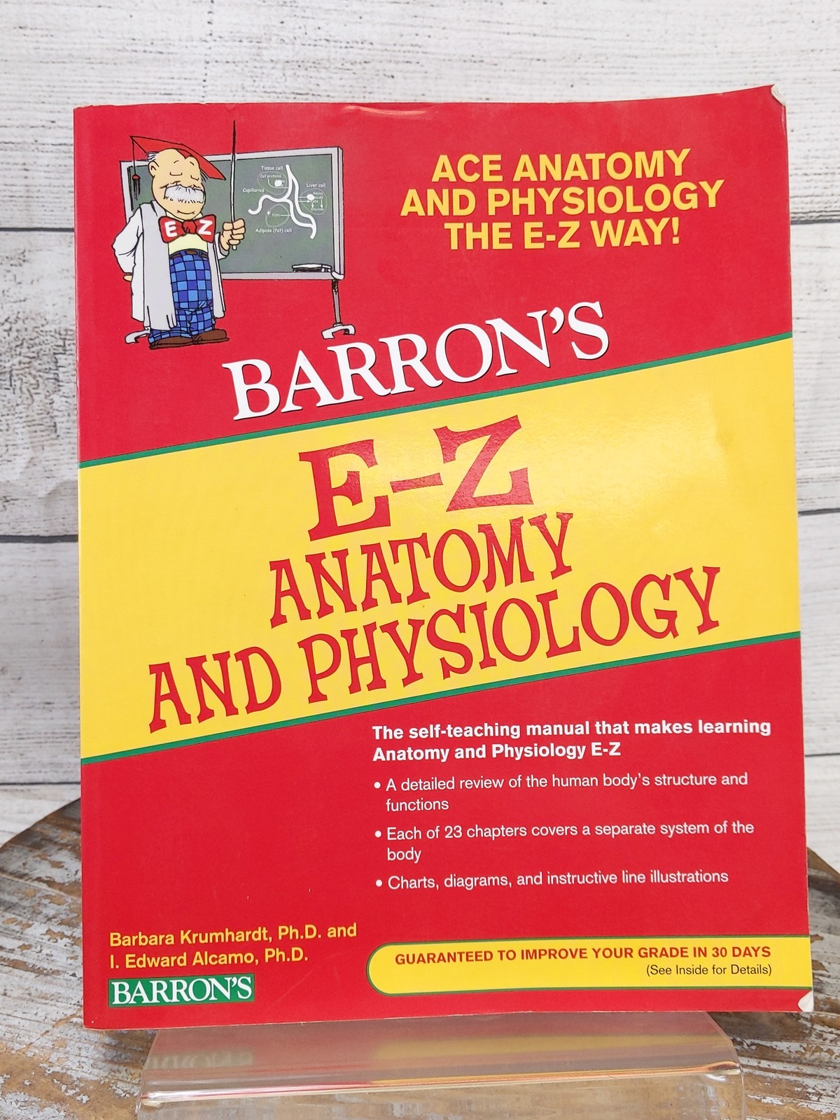 E-Z Anatomy and Physiology (Barron&rsquo;s Easy Way) Paperback Book