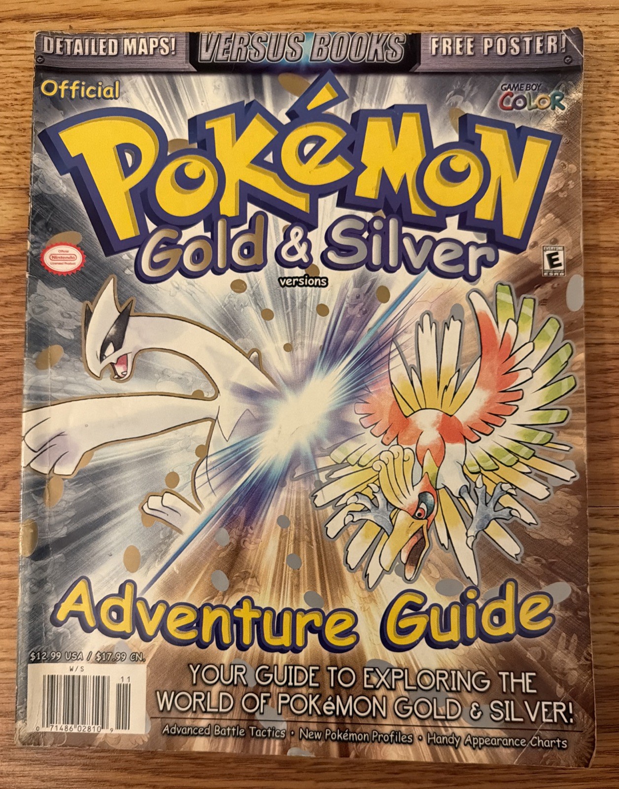 Pokemon Gold & Silver Versus Adventure Strategy Guide No Poster
