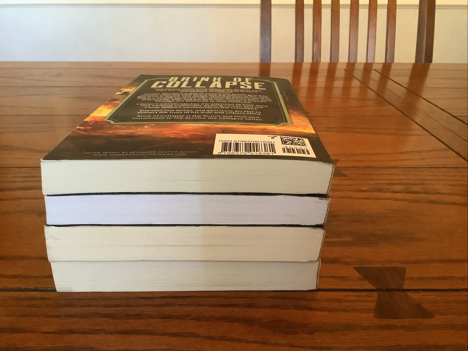 Days of Want Series 4 Book Lot T.L. Payne Paperback Survive Collapse Houston