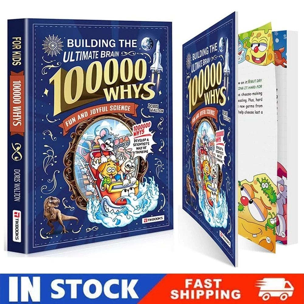 Children&rsquo;s Encyclopedia 100,000 Whys Extracurricular reading for Kids Book JQ