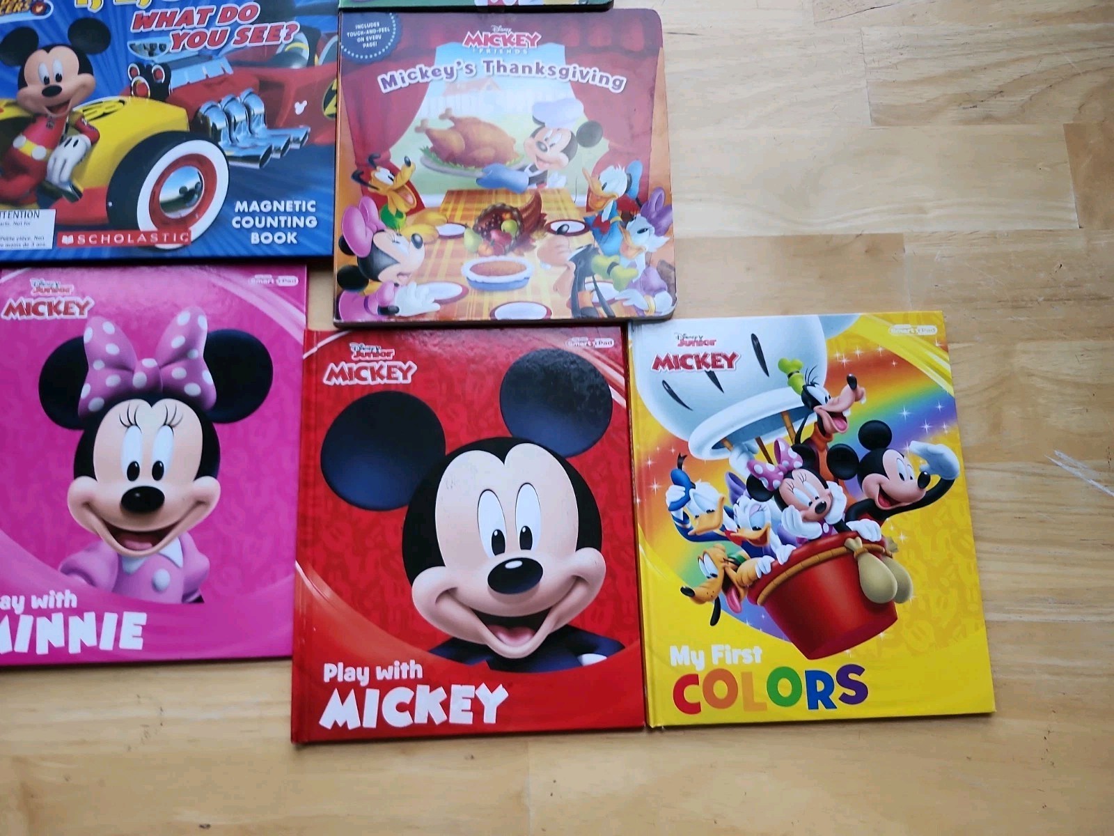 Disney Mickey Mouse Children&rsquo;s HC Book Lot Disney Junior Play With