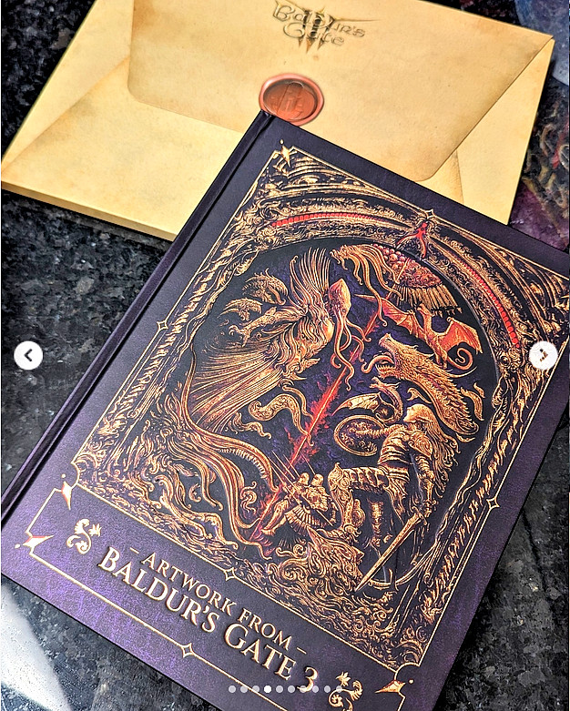 Baldur&rsquo;s Gate 3 Artbook Collector&rsquo;s Edition (N-Mint Condition Factory Sealed)