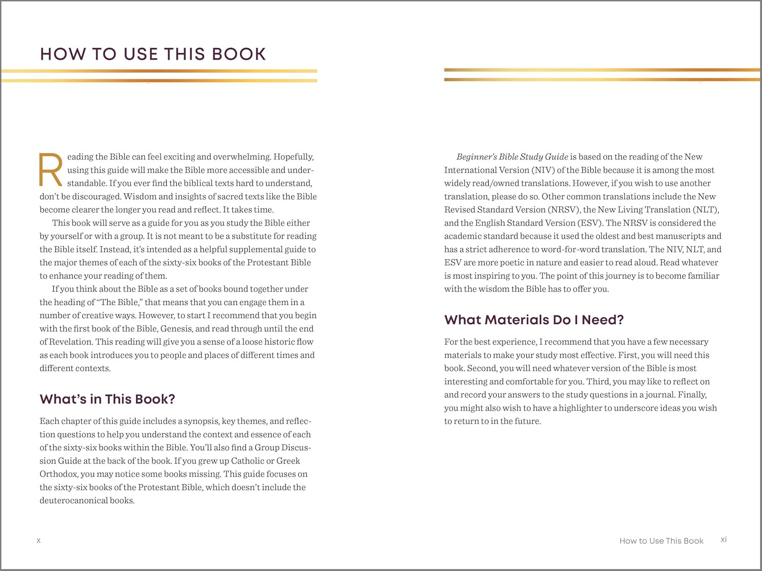 The Beginner&rsquo;S Bible Study Guide: an Introduction to All 66 Books of the Bible