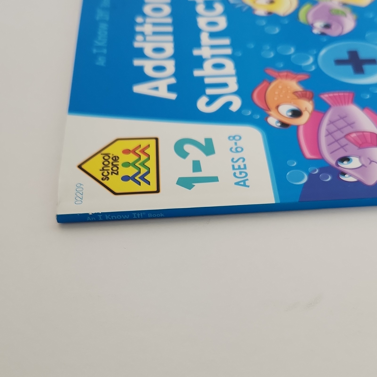 School Zone Addition & Subtraction by Staff (Paperback, Ages 6-8, Math)