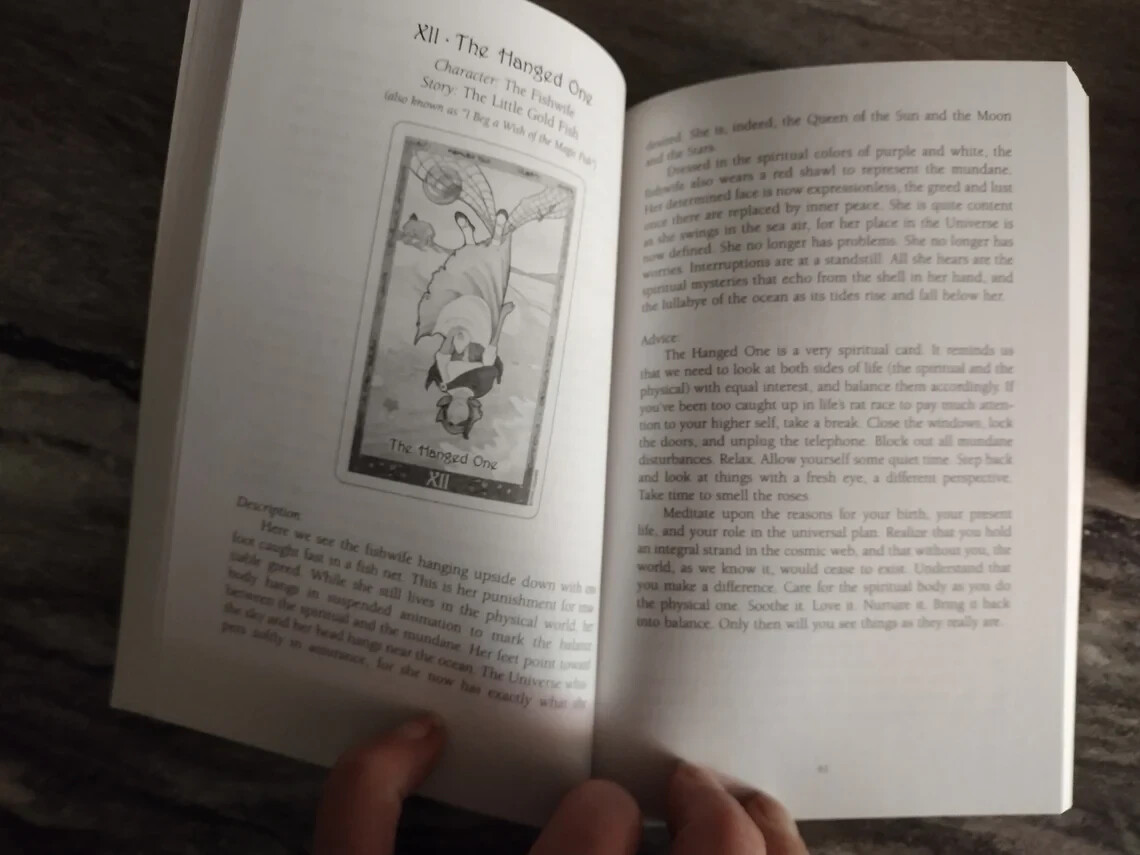 New-The Whimsical Tarot Book Only-Factory Sealed-New condition