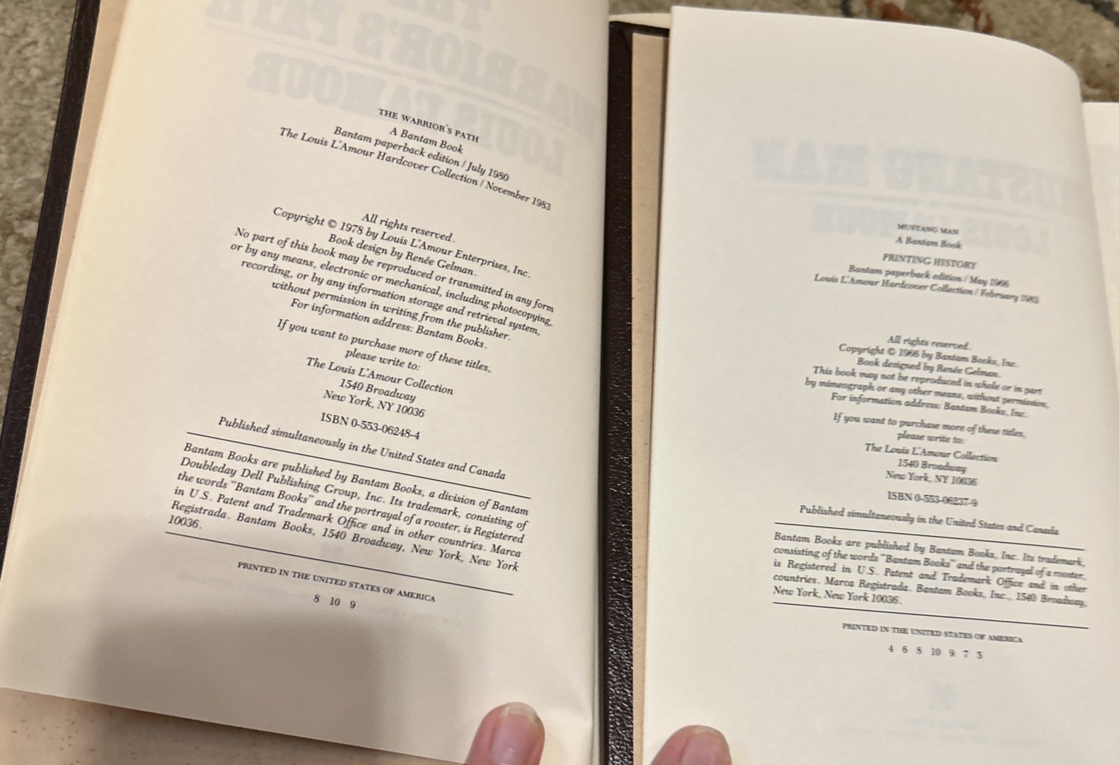 Louis L&rsquo;Amour Leatherette SACKETT Collection Nearly Complete 15 Vol & Companion