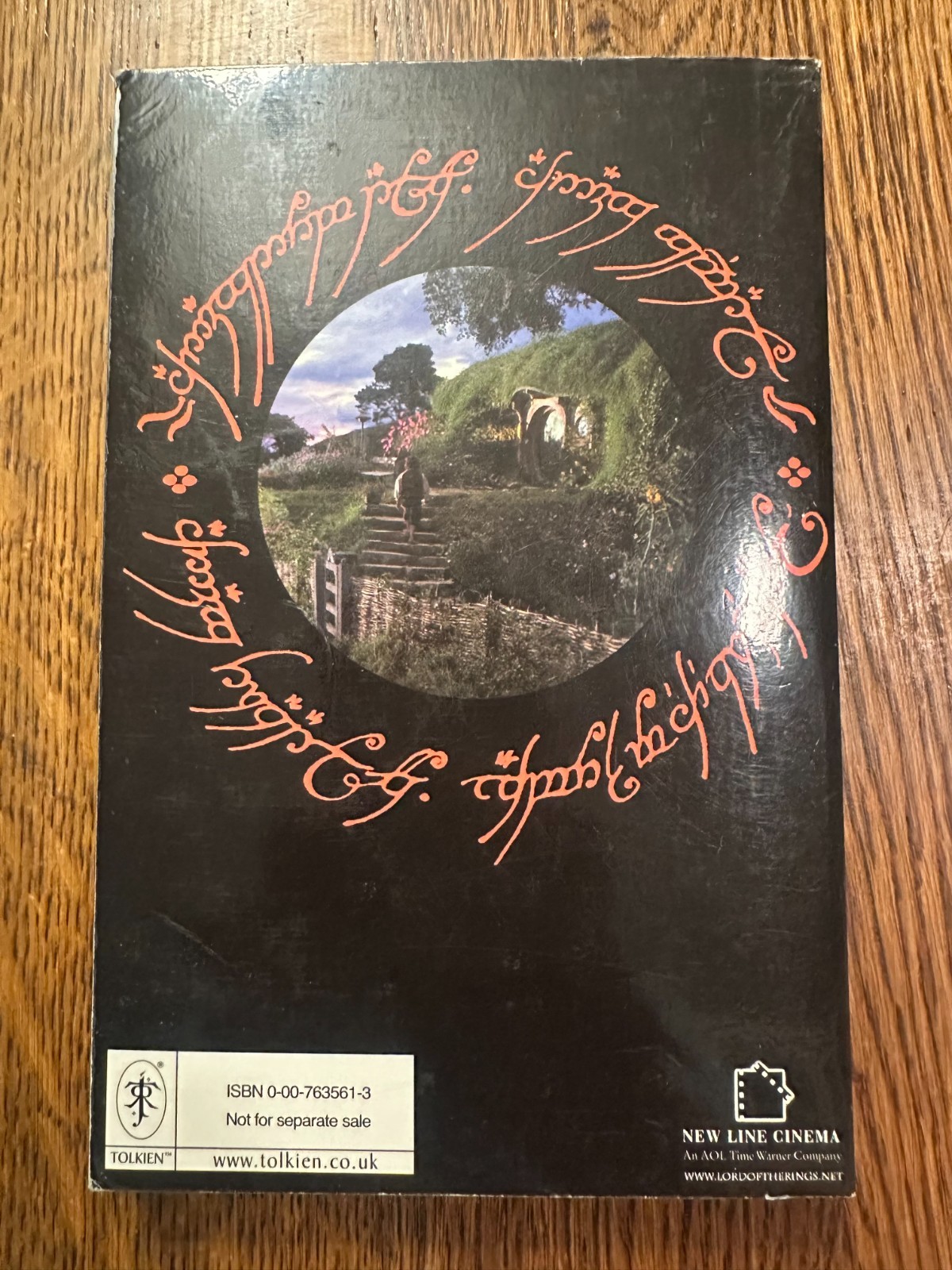 The Lord of the Rings by J.R.R. Tolkien 2001 PAPERBACK BOX SET HOBBIT FANTASY VG