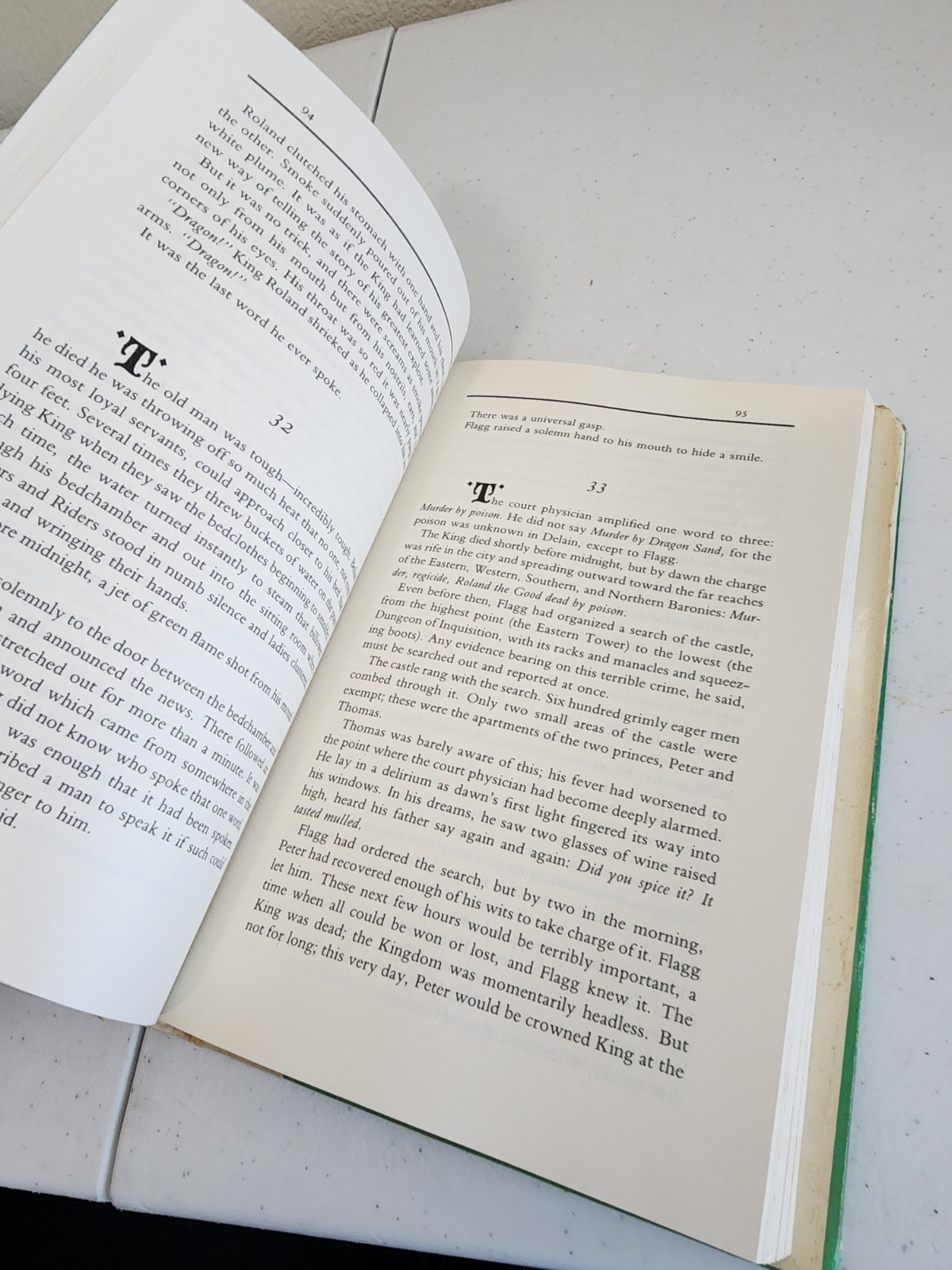 THE EYES OF THE DRAGON by Stephen King – 1st Edition Hardcover
