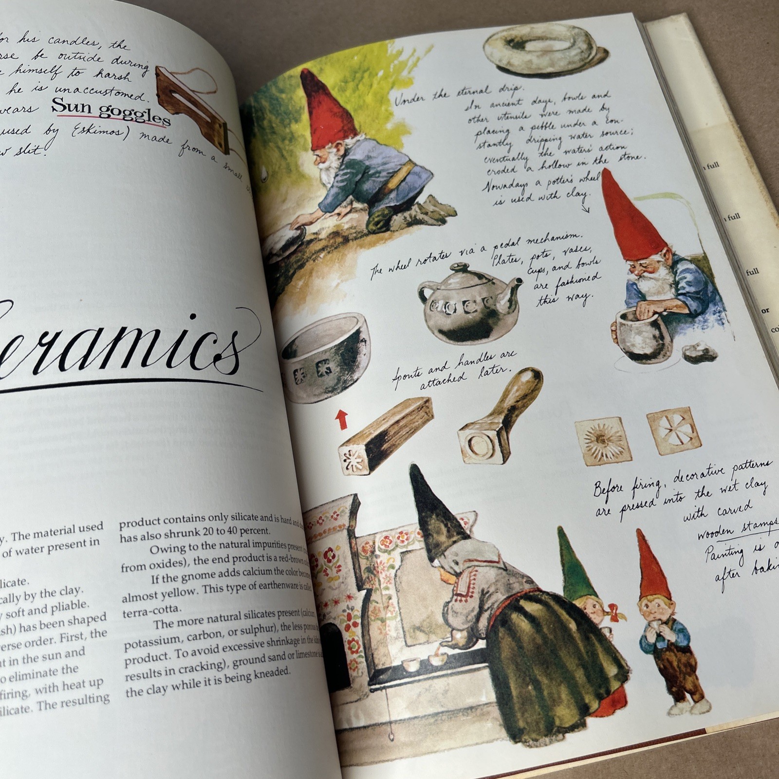 Gnomes by Wil Huygen Rien Poortvliet 1977 Hardcover Illustrated First Edition