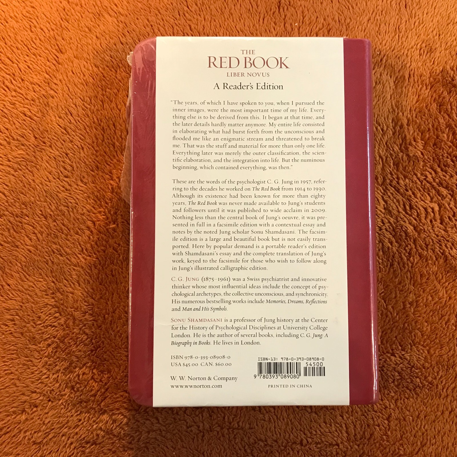 C.G. Carl Jung THE RED BOOK liber novus philemon &rsquo;12 english a reader&rsquo;s edition!