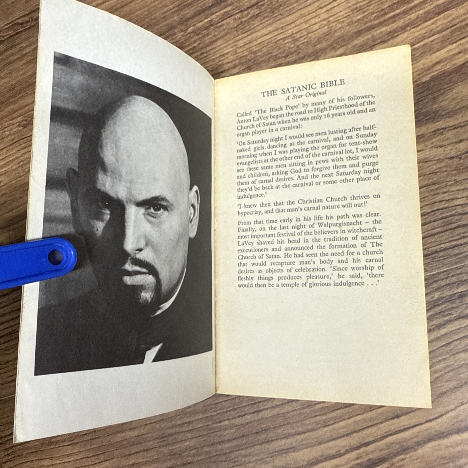 The Satanic Bible, Anton Lavey ~ 1977 Star Books, 1st UK Printing