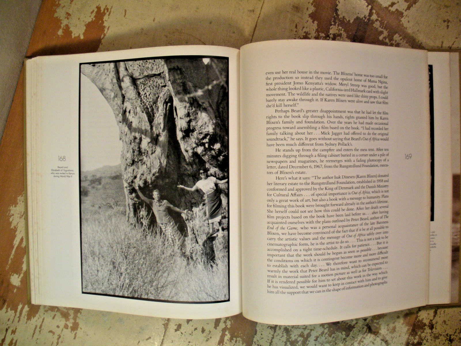 THE ADVENTURES AND MISADVENTURES OF PETER BEARD IN AFRICA 1993 HC/DJ 1st