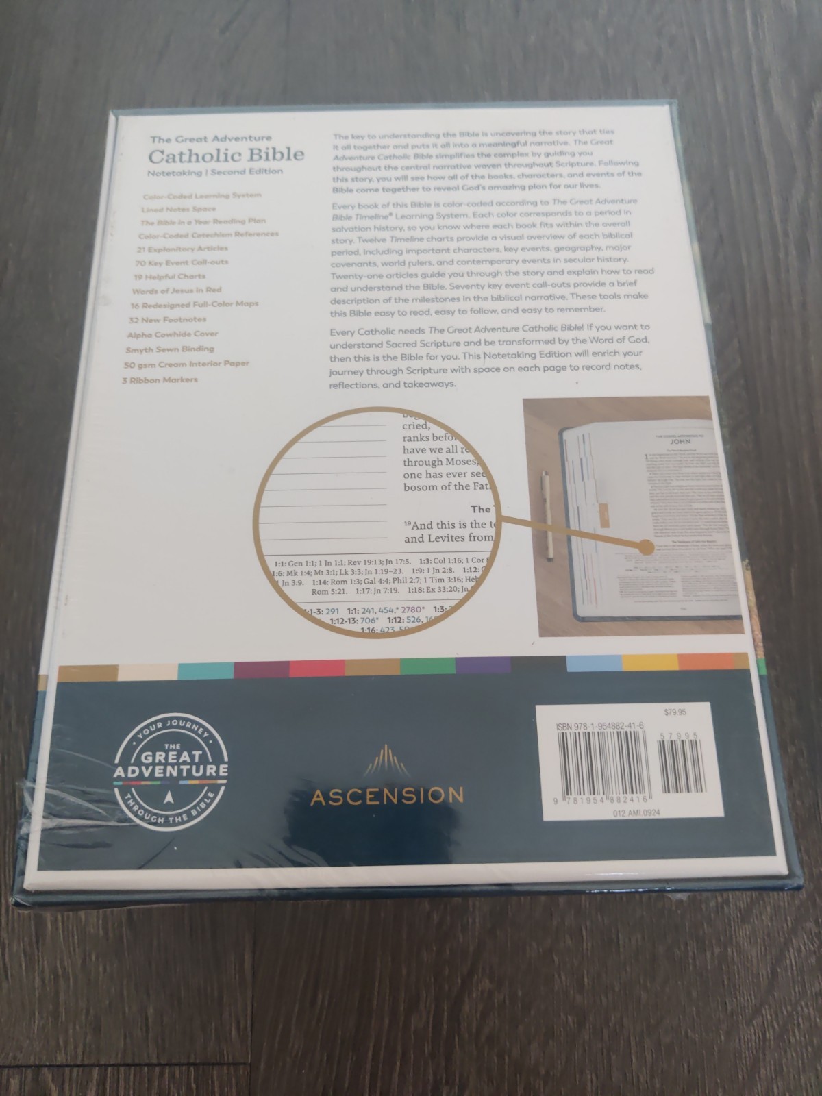 Great Adventure Catholic Bible, Second Edition (Notetaking) by Patricia…