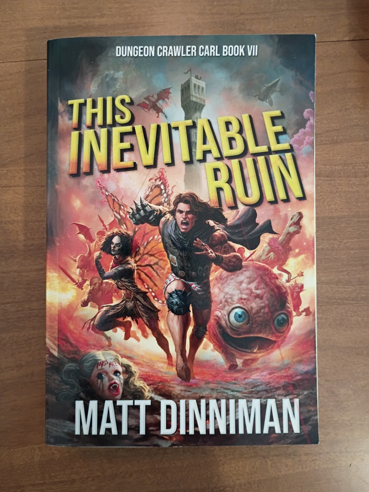Matt Dinniman Dungeon Crawler Carl Series Paperbacks 1,2,4,5,6,7 – OOP