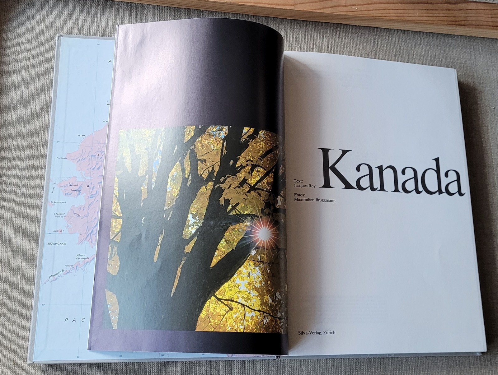 Kanada Canada Vintage Swiss Zurich Photo Album book 1982