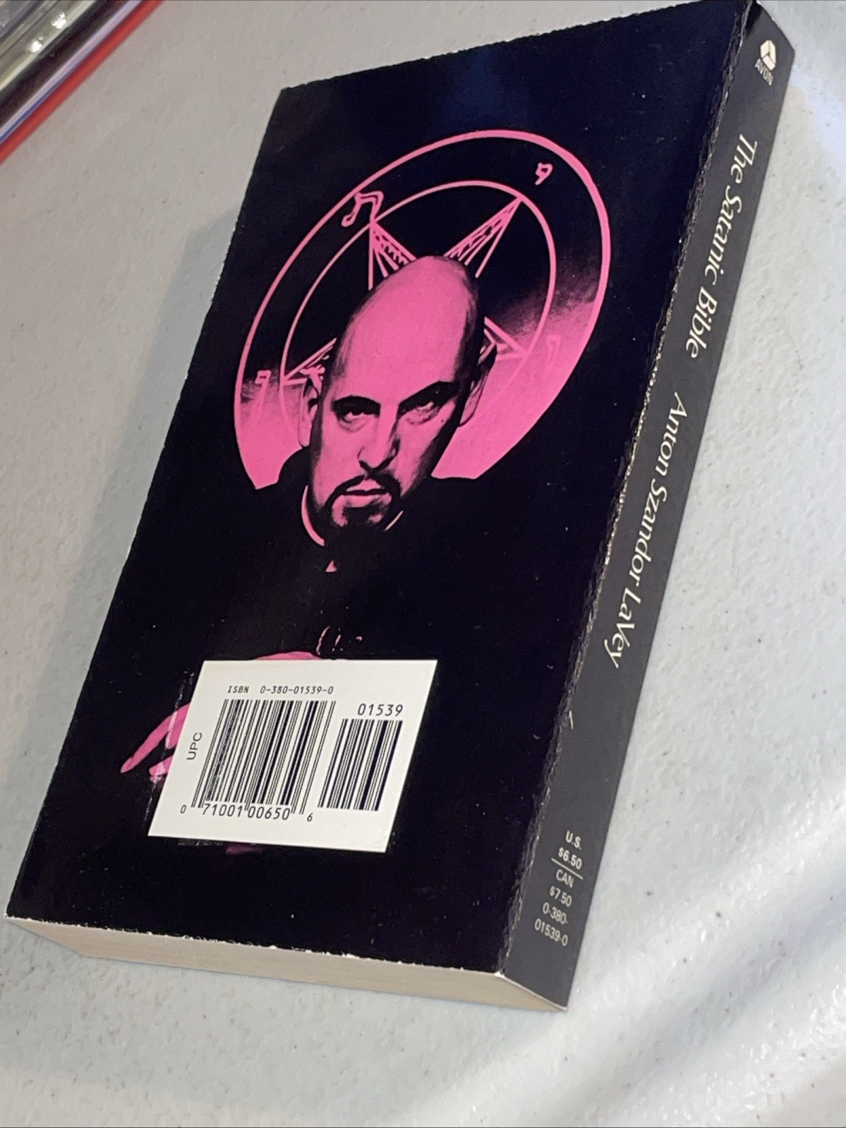 The Satanic Bible Anton LaVey 1st Ed 37th Printing SATANISM No Website Vintage