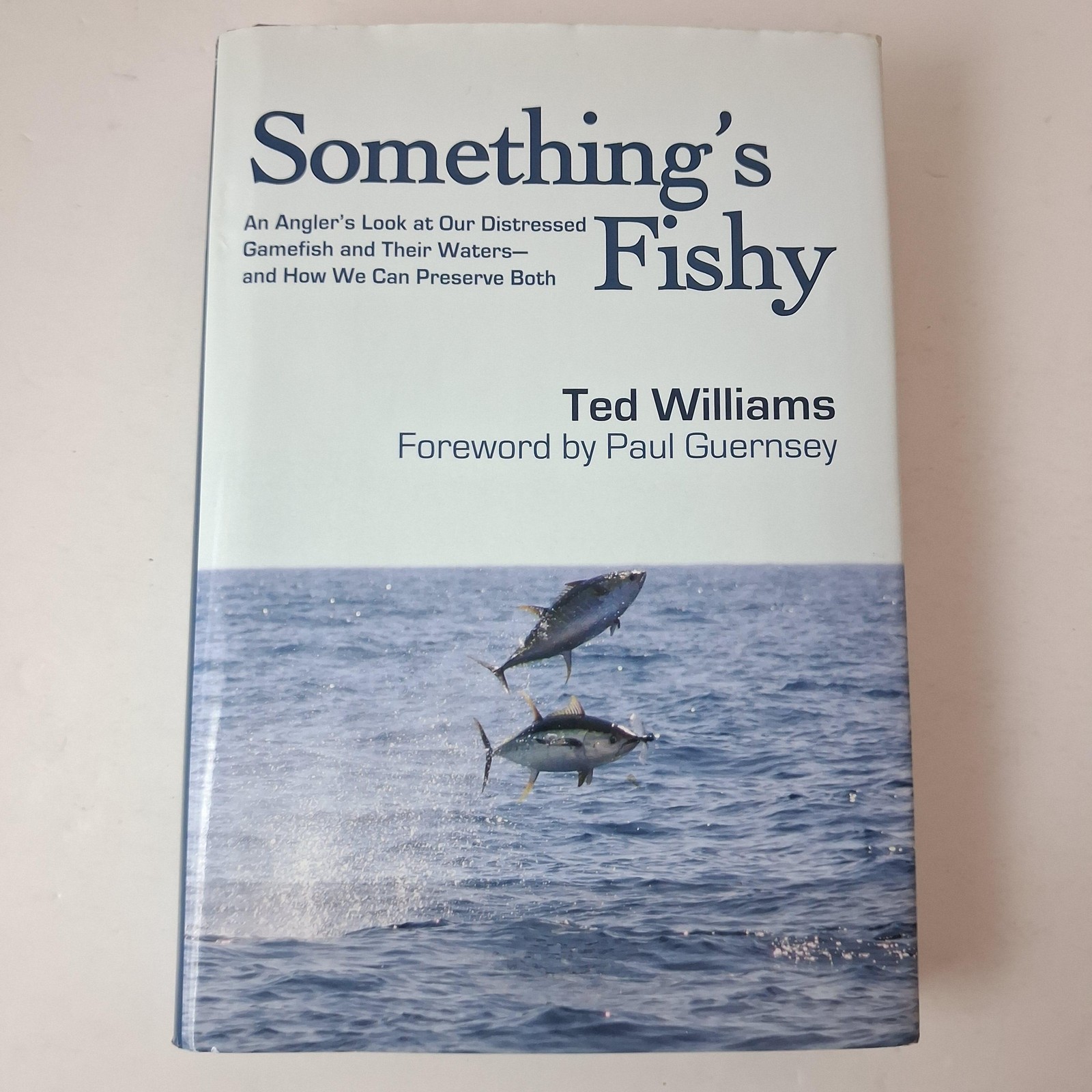 Something&rsquo;s Fishy Ted Williams Paul Guernsey Skyhorse Blue HC DJ 2007 USA