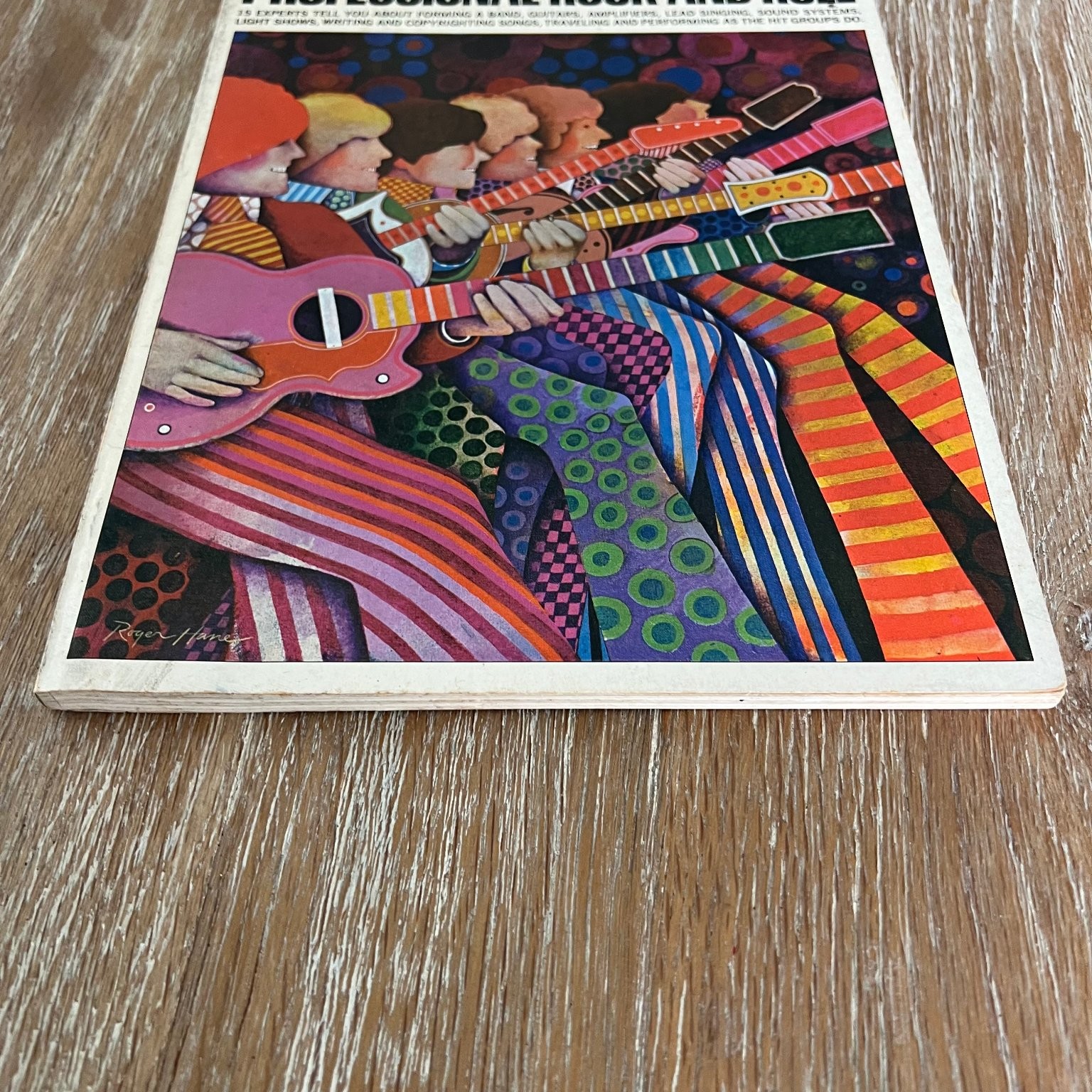 Professional Rock & Roll Herbert H. Wise 1967 First Edition Music Collier Books