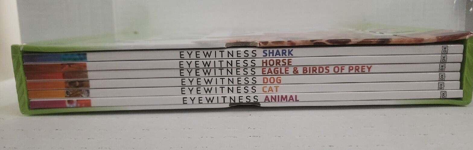 DK Eyewitness Animal World Box set 6 Books and 6 Posters