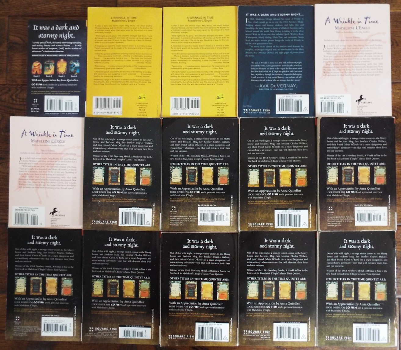 Lot 16 Guided Reading A Wrinkle in Time Books by Madeleine L&rsquo;Engle